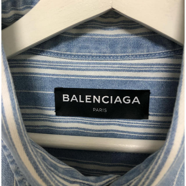 Balenciaga(バレンシアガ)のBALENCIAGA バレンシアガ ストライプシャツ vetements メンズのトップス(シャツ)の商品写真