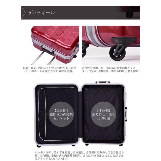 【新品未使用】サンコー スーツケース スーパーライト MGC 1 57 高級