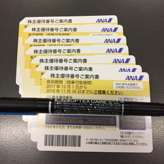 エーエヌエー(ゼンニッポンクウユ)(ANA(全日本空輸))のANA 全日空 株主優待券(航空券)