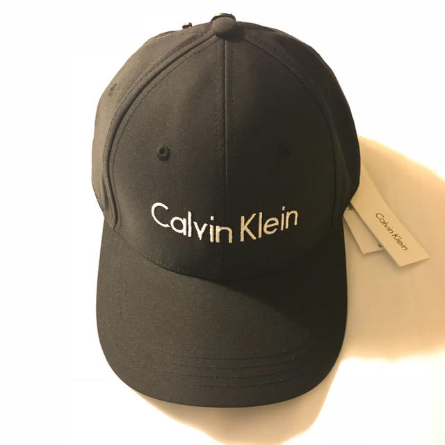 Calvin Klein(カルバンクライン)のラスト カルバンクライン Calvin Klein  キャップ ブラック メンズの帽子(キャップ)の商品写真