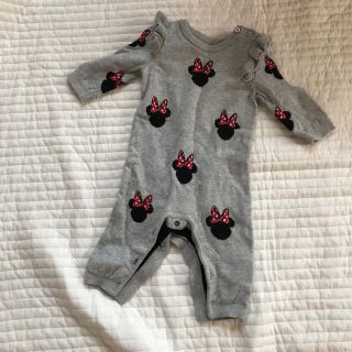 ベビーギャップ(babyGAP)のbabyGAP Disney baby ミニーニットロンパース(ロンパース)