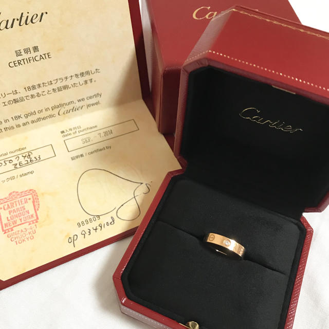 Cartier(カルティエ)のぽち様♡専用出品 レディースのアクセサリー(リング(指輪))の商品写真