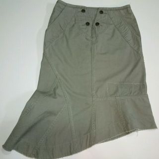 ディーゼル(DIESEL)のDIESEL アシンメトリー skirt(ひざ丈スカート)