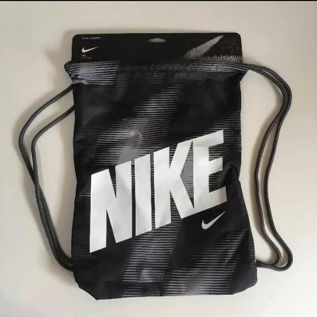 NIKE(ナイキ)の新品 Nike ジムサック グレー ヤングアスリート ナップサック トレーニング レディースのバッグ(リュック/バックパック)の商品写真