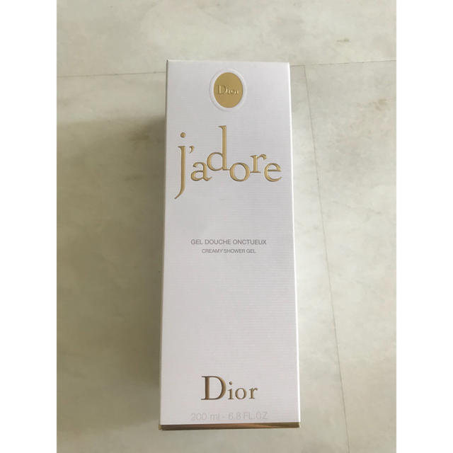 Dior(ディオール)の新品未使用 箱なし Dior クリーミーシャワージェル ジャドール コスメ/美容のボディケア(ボディソープ/石鹸)の商品写真