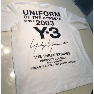 ワイスリー(Y-3)の【激レア】Y3 uniform(Tシャツ/カットソー(半袖/袖なし))