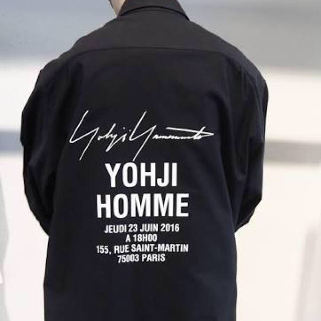 Yohji Yamamoto - ヨウジヤマモト16ssスタッフシャツ「最終値下げ」