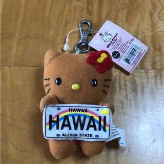 ハローキティ(ハローキティ)のキティちゃん ハローキティ キティ 黒ギャルキティ ハワイ Hawaii(ストラップ)