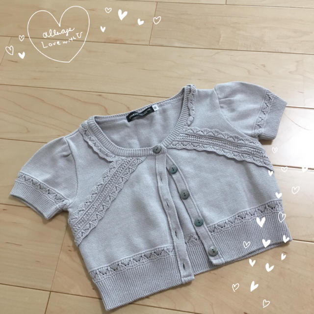 BeBe(ベベ)のBeBe☺︎未使用 カーディガン キッズ/ベビー/マタニティのキッズ服女の子用(90cm~)(カーディガン)の商品写真