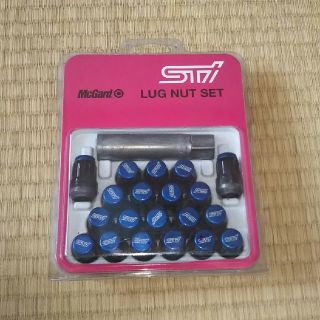 【ホイールナット】McGard LUG NAT SET STI ブルー 1.25(汎用パーツ)