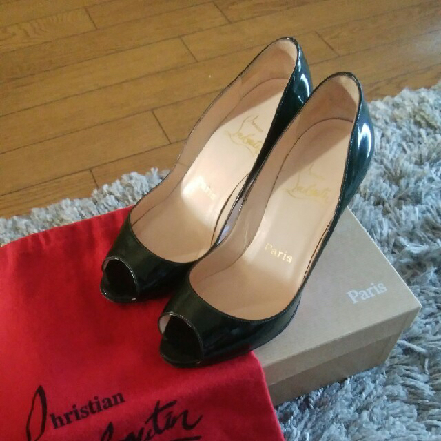 Christian Louboutin(クリスチャンルブタン)のクリスチャンルブタン 35 エルメス ジュゼッペザノッティ プラダ シャネル レディースの靴/シューズ(ハイヒール/パンプス)の商品写真