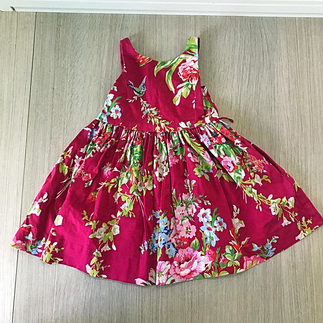 POLO RALPH LAUREN(ポロラルフローレン)の花柄ワンピース キッズ キッズ/ベビー/マタニティのキッズ服女の子用(90cm~)(その他)の商品写真