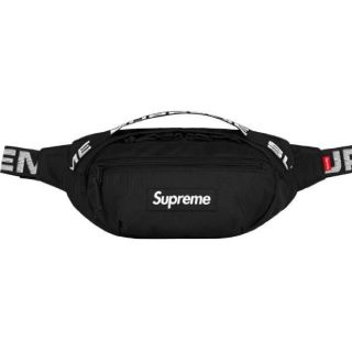 シュプリーム(Supreme)のSupreme waist bag BLACK ウエストバッグ ブラック(ウエストポーチ)