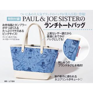 ポール&ジョーシスター(PAUL & JOE SISTER)の付録　PAUL&JOE SISTER‎　ランチトートバッグ(トートバッグ)