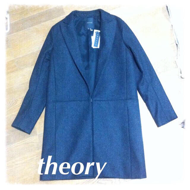 theory(セオリー)の新品タグ付theoryコート ニカ様専用 レディースのジャケット/アウター(ロングコート)の商品写真