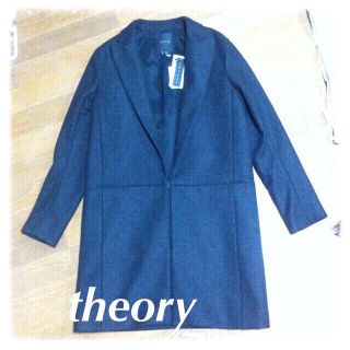 セオリー(theory)の新品タグ付theoryコート ニカ様専用(ロングコート)