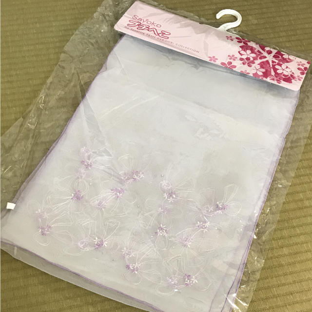 [新品・未使用］へこ帯 Sayoko 紫色 お値下げしました。 レディースの水着/浴衣(浴衣帯)の商品写真