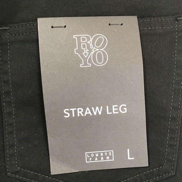 LOWRYS FARM(ローリーズファーム)のLOWRYSFARM ストローレッグパンツ レディースのパンツ(スキニーパンツ)の商品写真