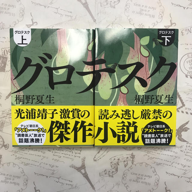 グロテスク 上下  桐野夏生 エンタメ/ホビーの本(文学/小説)の商品写真