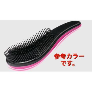 【新品・未開封】携帯用ヘアケアブラシ(ブラック)(ヘアケア)