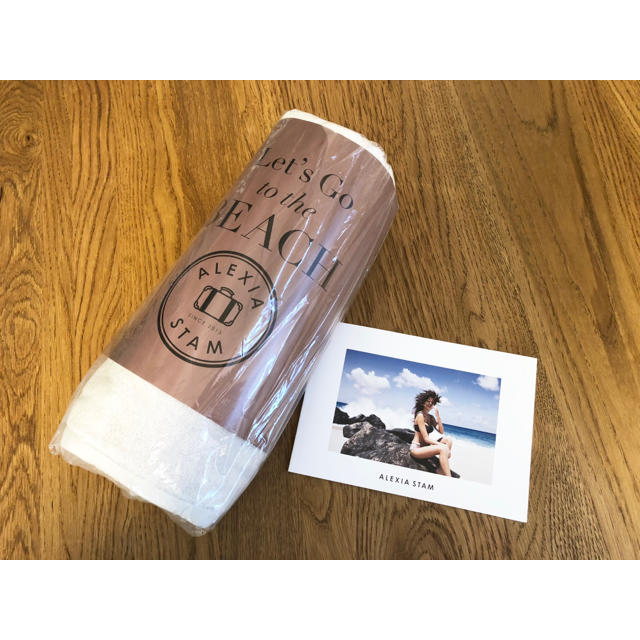 ALEXIA STAM(アリシアスタン)のALEXIA STAM  beach towel インテリア/住まい/日用品の日用品/生活雑貨/旅行(タオル/バス用品)の商品写真