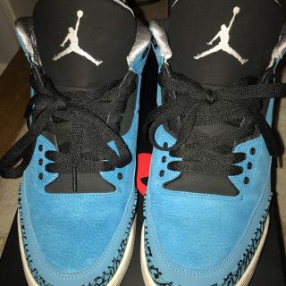 ナイキ(NIKE)のsaku様専用27cm air  jordan 4 powder blue (スニーカー)