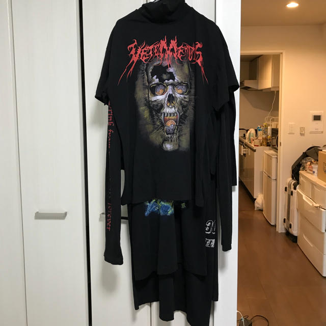 vetements スカルドレス