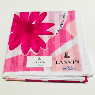 ランバンオンブルー(LANVIN en Bleu)のLANVIN ハンカチ LANVINenBleu 🎵(ハンカチ)