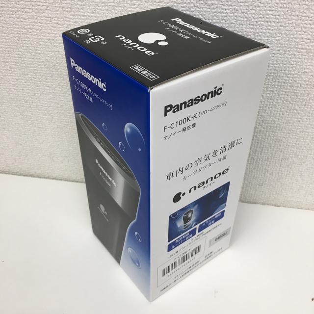 Panasonic パナソニック 車載用空気清浄機 ナノイー発生器 ブラック F-C100K-K の通販 by ナナにゃん's shop| パナソニックならラクマ
