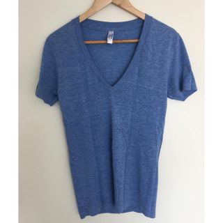 アメリカンアパレル(American Apparel)のAmerican apparel VネックTシャツ(Tシャツ/カットソー(半袖/袖なし))