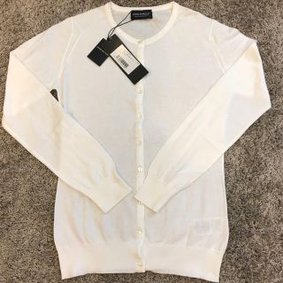 ジョンスメドレー(JOHN SMEDLEY)の新品タグ付き！ JOHN SMEDLEY ジョンスメドレー カーディガン (カーディガン)