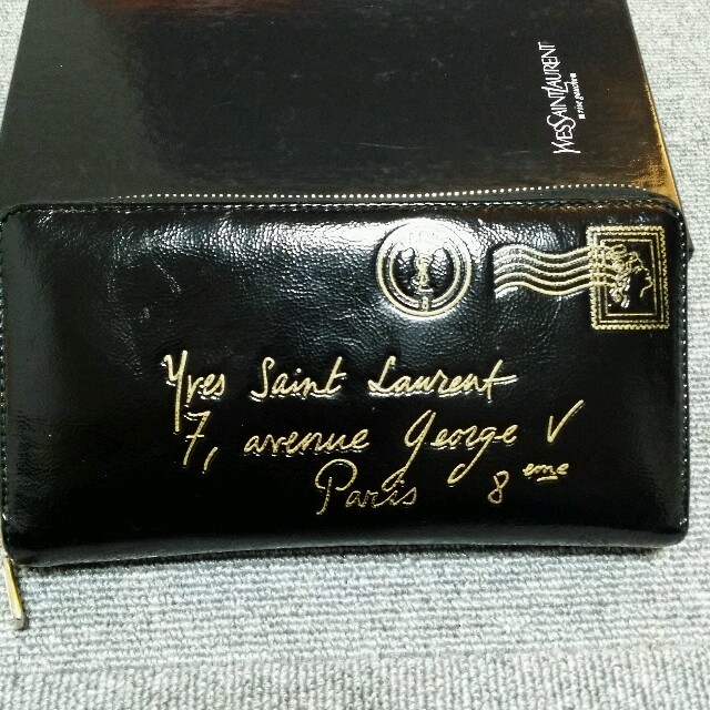 YSL イヴ・サンローラン サンローラン 長財布 ymail