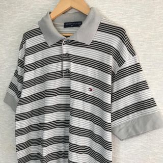 トミーヒルフィガー(TOMMY HILFIGER)のUSA古着 ポロシャツ M トミーヒルフィガー(ポロシャツ)