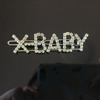 エックスガール(X-girl)のXgirl髪留め   xbaby(ヘアピン)
