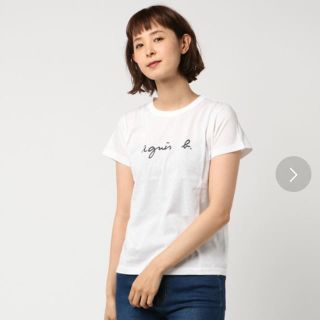 アニエスべー 半袖イニシャルTシャツ