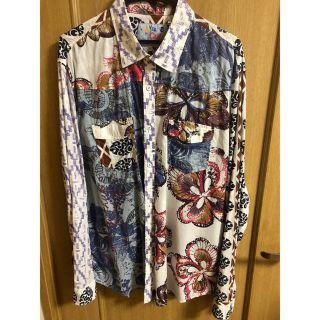 デシグアル(DESIGUAL)の早い者勝ち！Desigual 2XL 総柄デザインシャツ(シャツ)