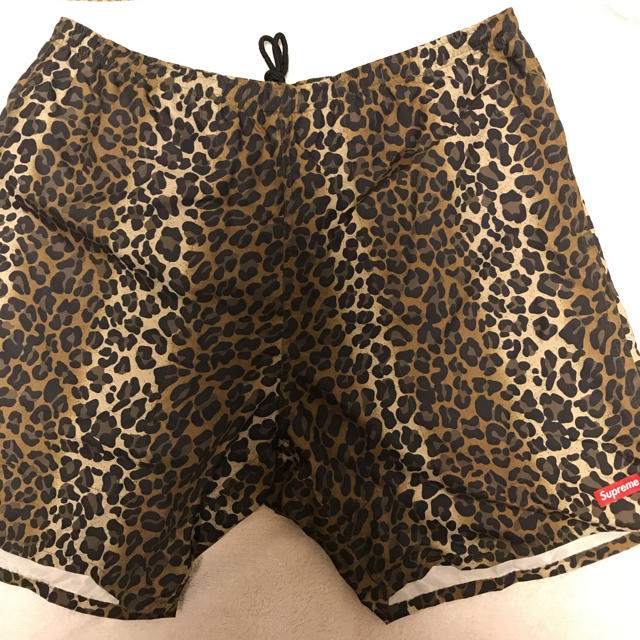 15ss supreme  water short leopard