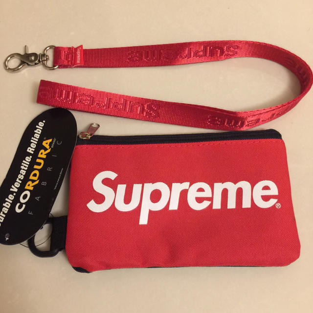 楽天カード分割】 Supreme 16AW Mobile Pouch モバイルポーチ 赤 Red