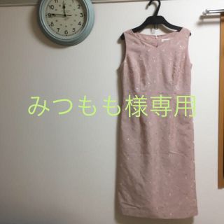 ノーリーズ(NOLLEY'S)のNOLLY'S 刺繍ワンピース(ひざ丈ワンピース)