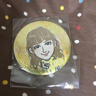 イーガールズ(E-girls)の藤井夏恋 75mm 缶バッジ レア(国内アーティスト)