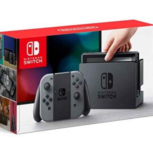 ゲームソフト/ゲーム機本体【新品未開封】Nintendo Switch 本体 グレー