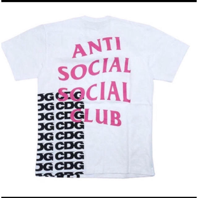 COMME des GARCONS(コムデギャルソン)のcdg アンチソーシャル コラボTシャツ XL メンズのトップス(Tシャツ/カットソー(半袖/袖なし))の商品写真