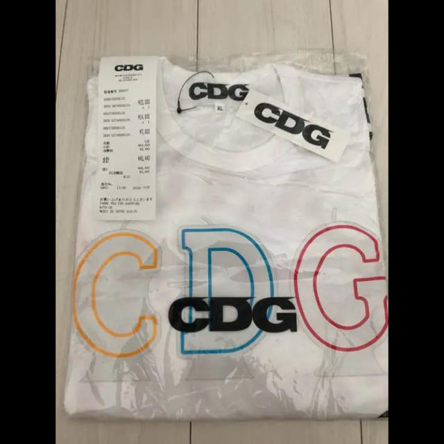 COMME des GARCONS(コムデギャルソン)のcdg アンチソーシャル コラボTシャツ XL メンズのトップス(Tシャツ/カットソー(半袖/袖なし))の商品写真