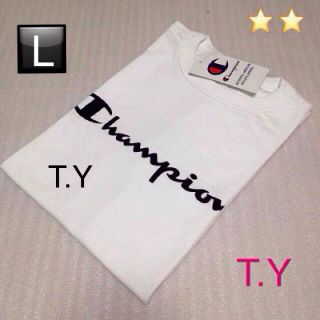 チャンピオン(Champion)のChampion Tシャツ 白 Supreme EMODA Ungrid好きに(Tシャツ/カットソー(半袖/袖なし))