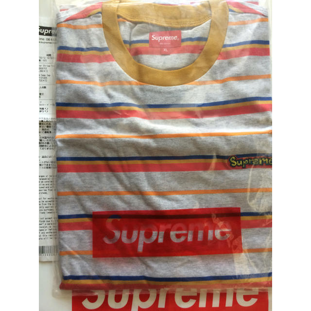 〜23日 XL Supreme Heather Stripe Top Gonz