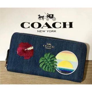 コーチ(COACH)の【2018 春夏 新作】COACH  長財布  ハワイアンシリーズ(財布)