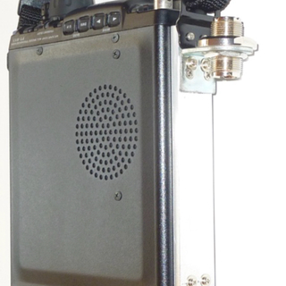 FT-817/818用本体取付 アンテナ基台 手作り品 野外運用に便利 (アマチュア無線)