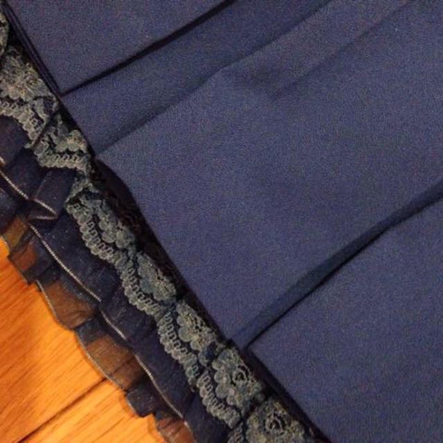 CECIL McBEE(セシルマクビー)のロイヤルブルー プリーツスカート レディースのスカート(ミニスカート)の商品写真