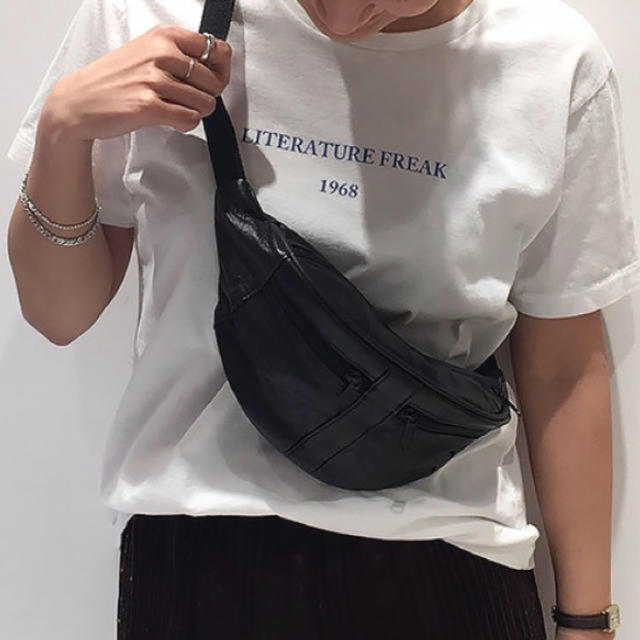 新品未使用タグ付 todayful Leather Waist Pouch