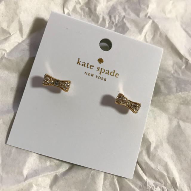 kate spade new york(ケイトスペードニューヨーク)の値下げ！【katespade】ピアス 新品未使用♡ レディースのアクセサリー(ピアス)の商品写真